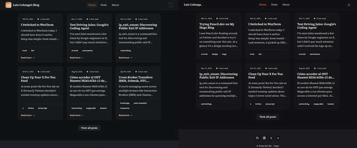 Home full comparison